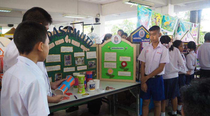 การประกวดโครงงาน 8 กลุ่มสาระการเรียนรู้ และกิจกรรมพัฒนาผู้เรียน